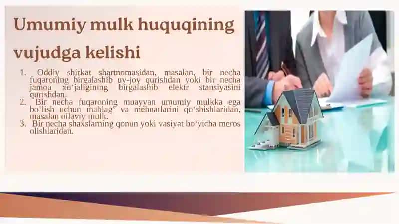 Umumiy Mulk Huquqi 4