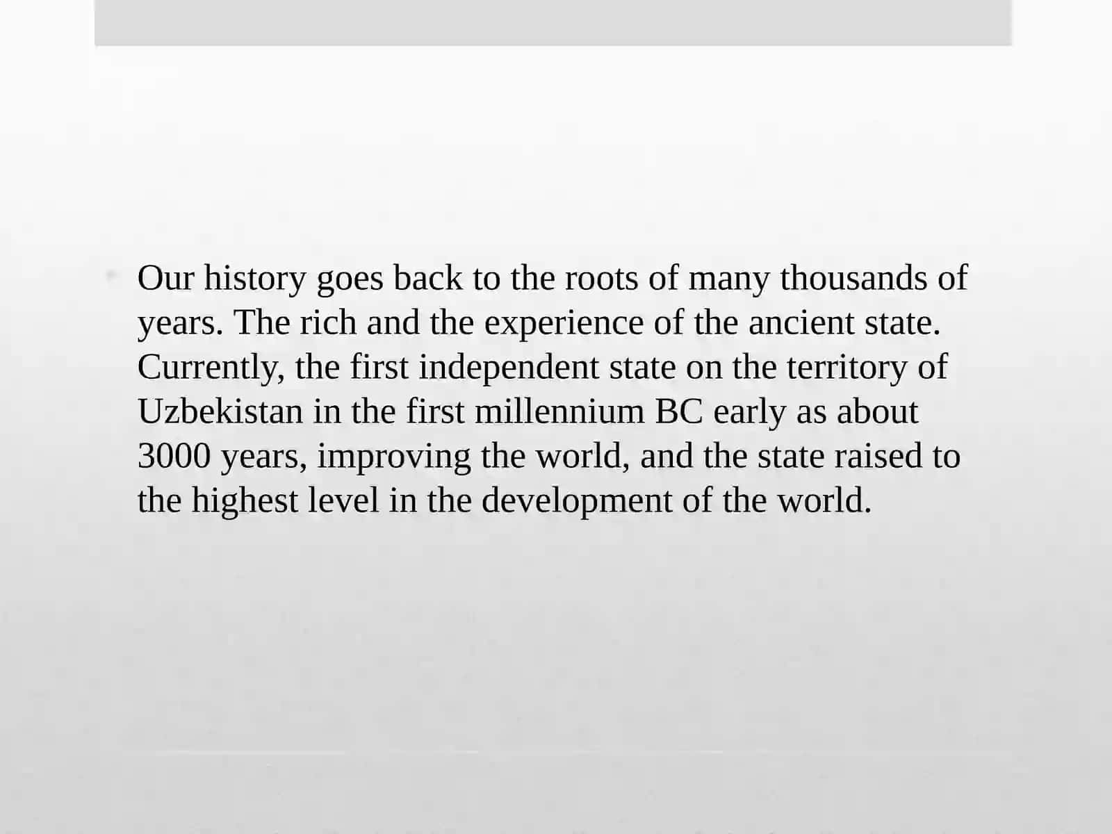 Generalinformation on the history of Uzbekistan 4