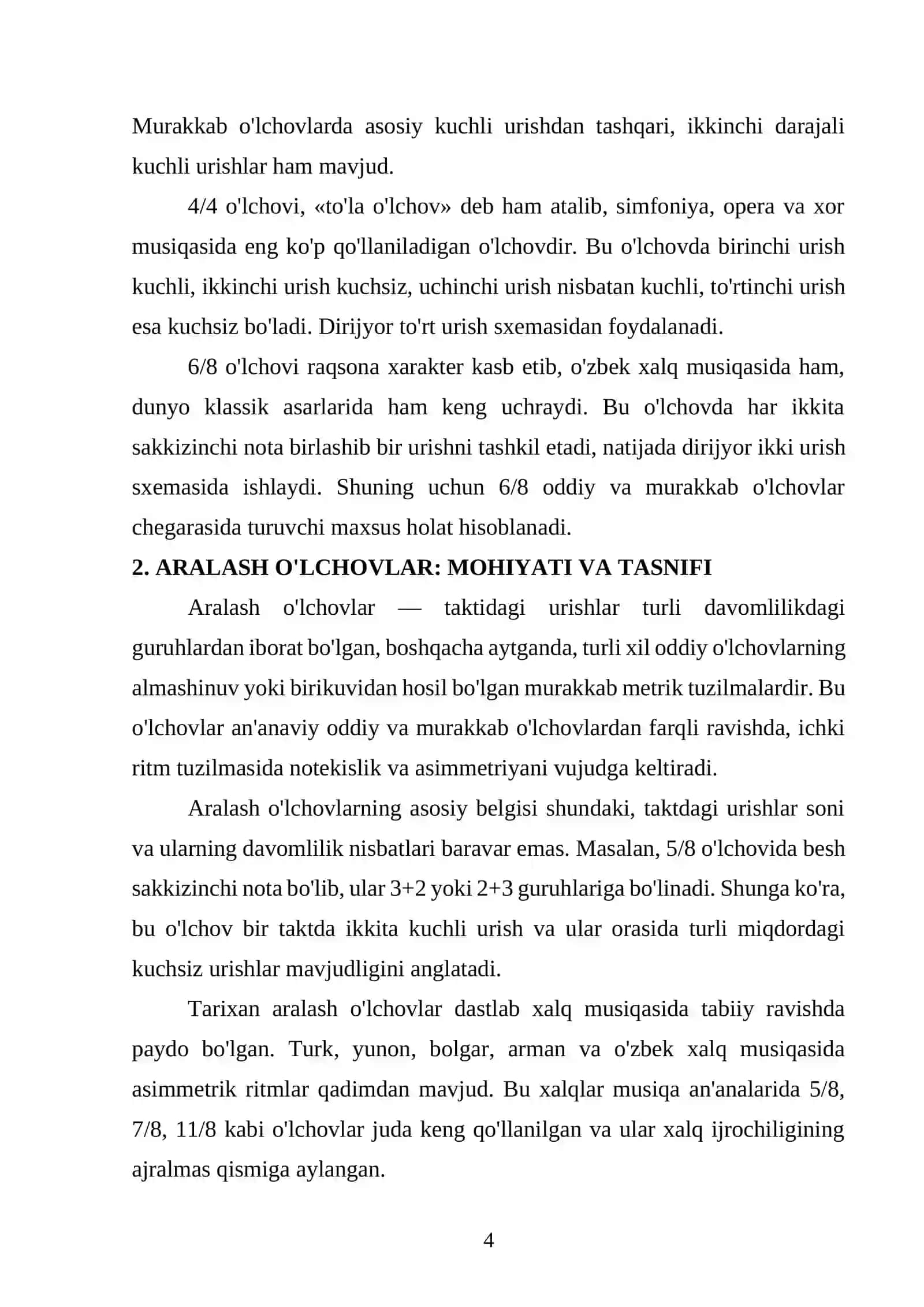 Xor drijorligi 4