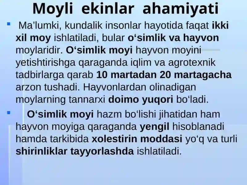 Moyli ekinlar 4