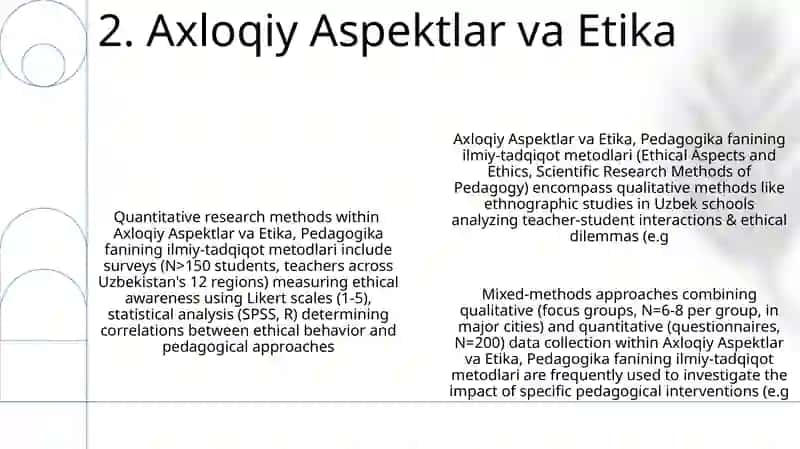 Pedagogika fanining ilmiy-tadqiqot metodlari 4