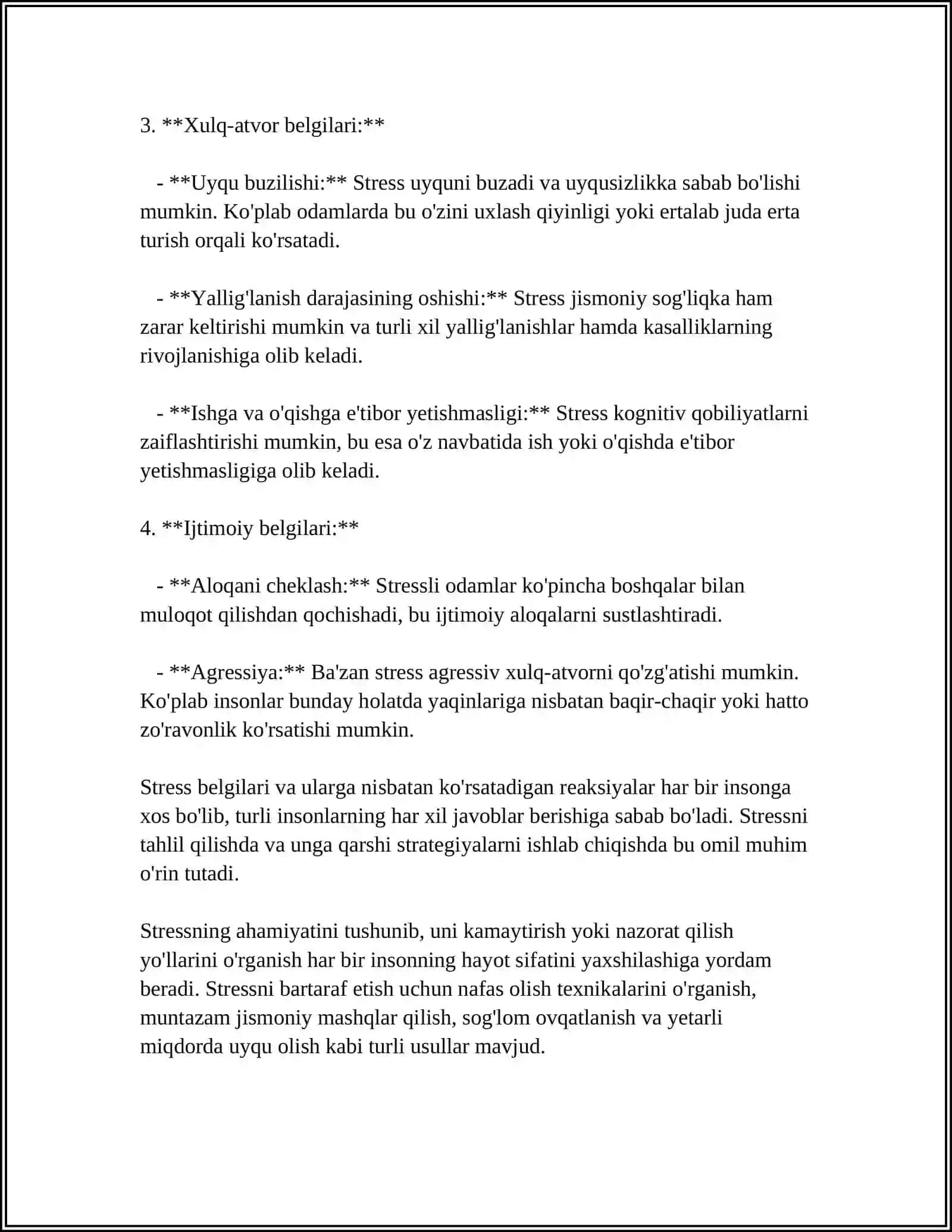 PSIXALOGIYADA STRESS HAQIDA TUSHUNCHA 4