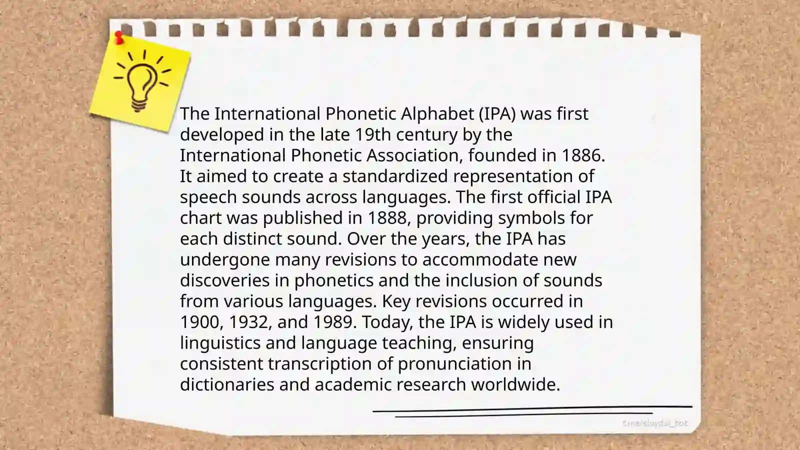 International Phonetic Alphabet (IPA) 4