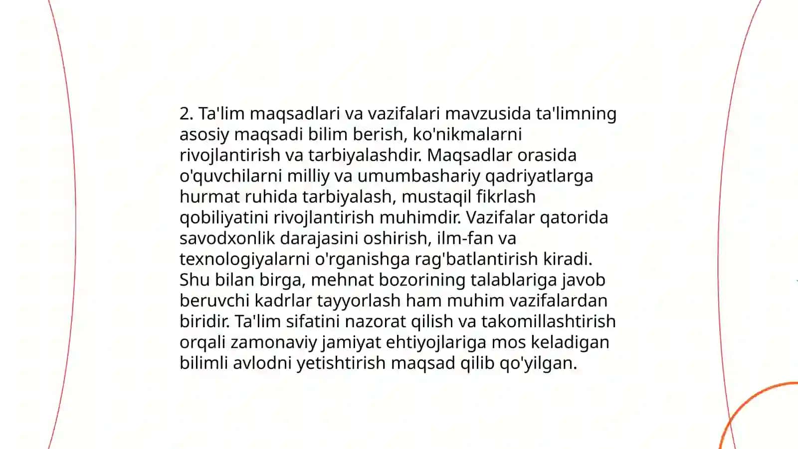 Ta’lim qonuniyatlari va tamoyillari 4