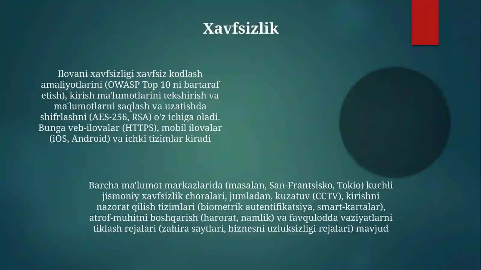 Ma'lumotlar Xavfsizligi 4