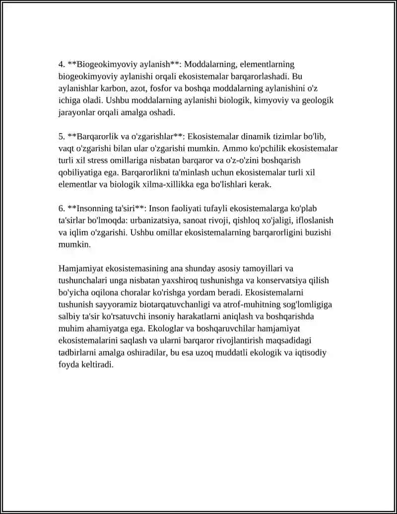 HAMJAMIYAT EKOSISTEMA 4