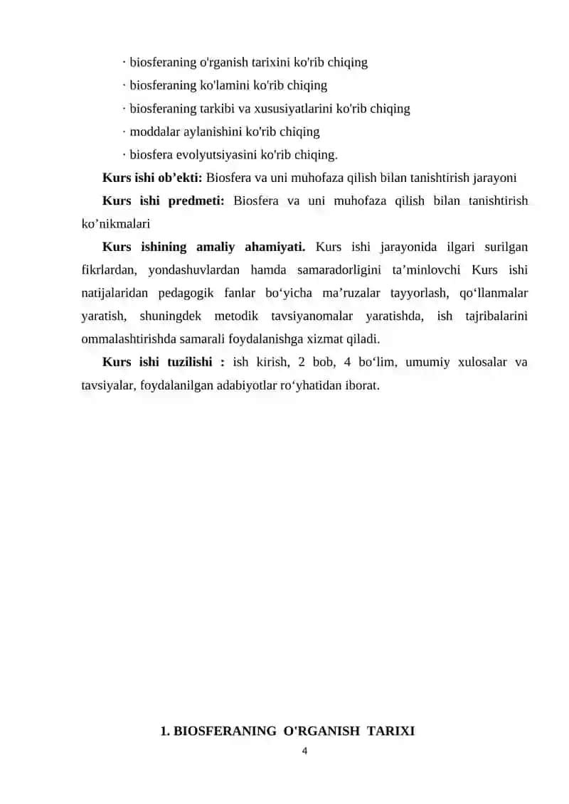 BIOSFERA VA UNI MUHOFAZA QILISH 4