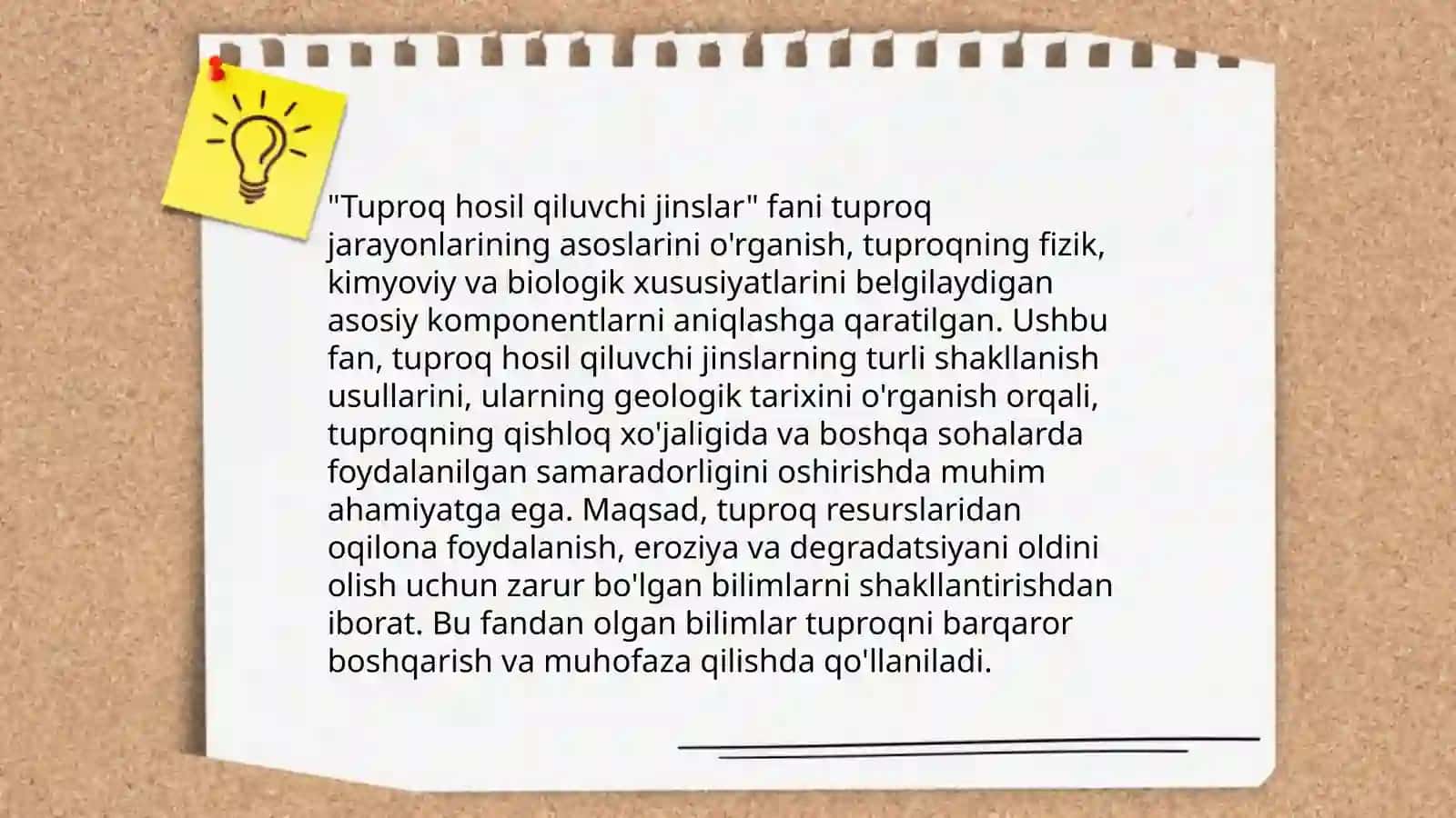 Tuproq hosil qiluvchi jinislar 4