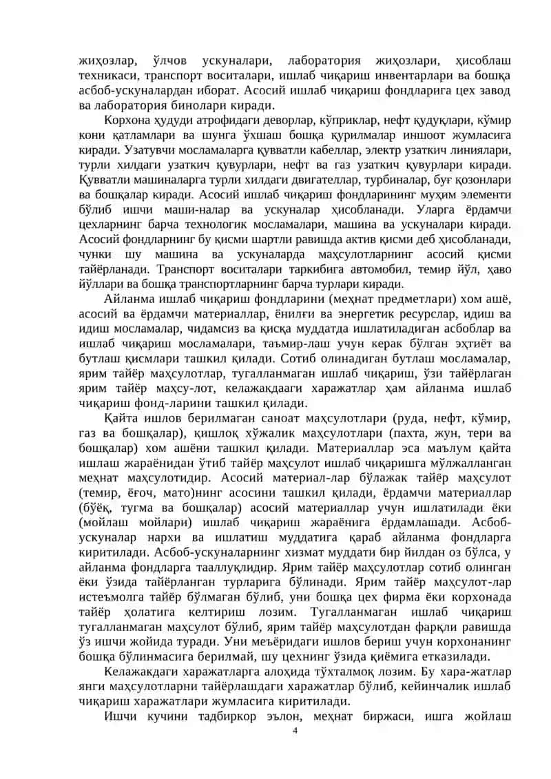 Тадбиркорлик фаолияти турлари 4