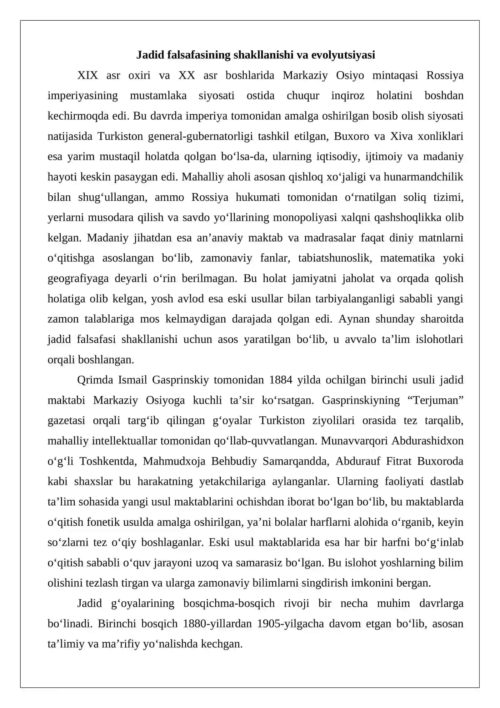 Yoshlarda vatanparvarlik, millatparvarlik, ma’rifatparvarlik g‘oyalarini singdirishda 4