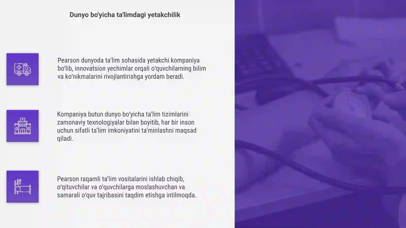 Pearson dunyodagi yetakchi ta'lim kompaniyasi 4