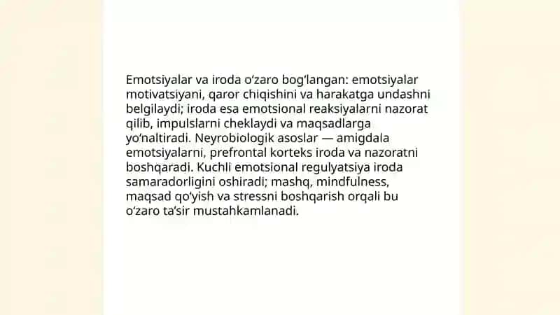 Shaxsning emotsional-irodaviy holatlari 4