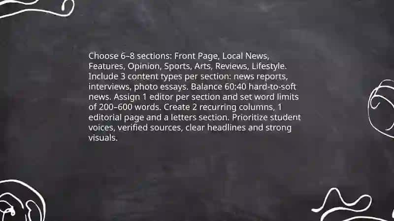 Create and Analyse a Class Newspaper 4