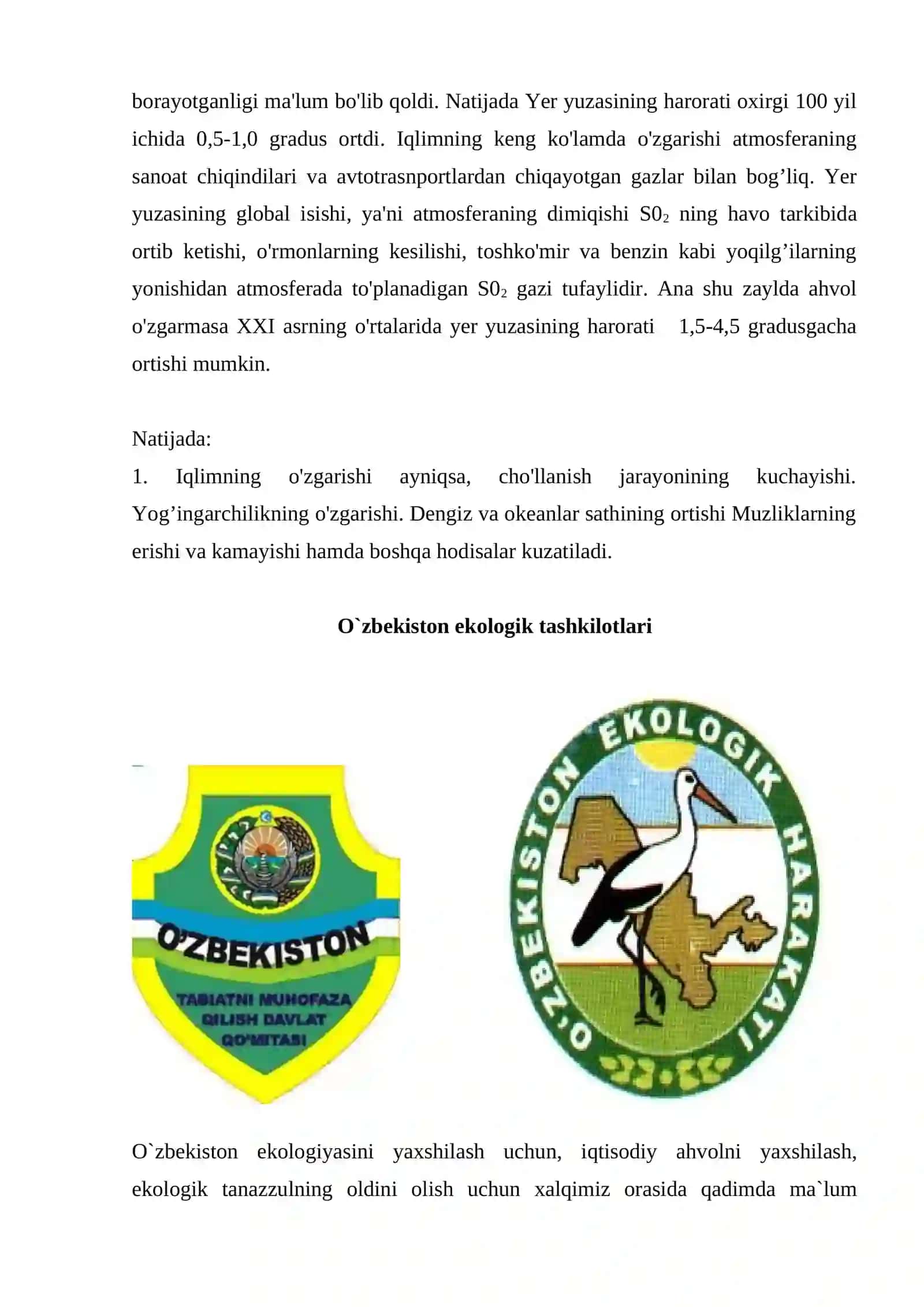 Ekologik muammolar 4
