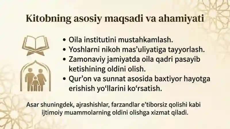 Shayx Muxammad Sodiq Muxammad Yusufning « Baxtiyor oila» kitobi 4