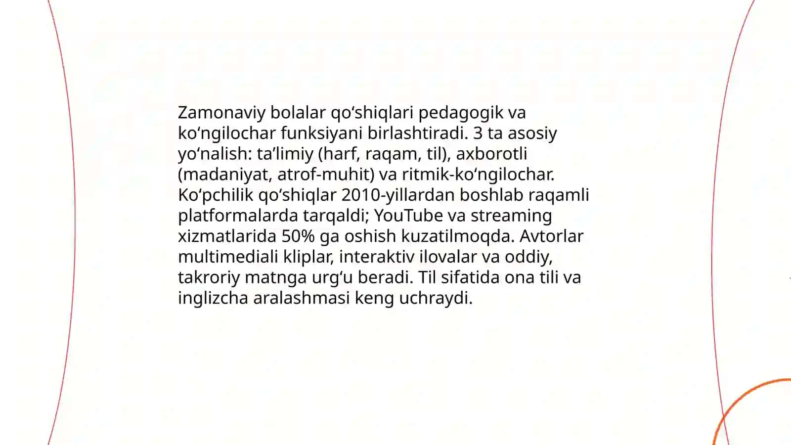 Bolalar Qoʻshiqlari 4