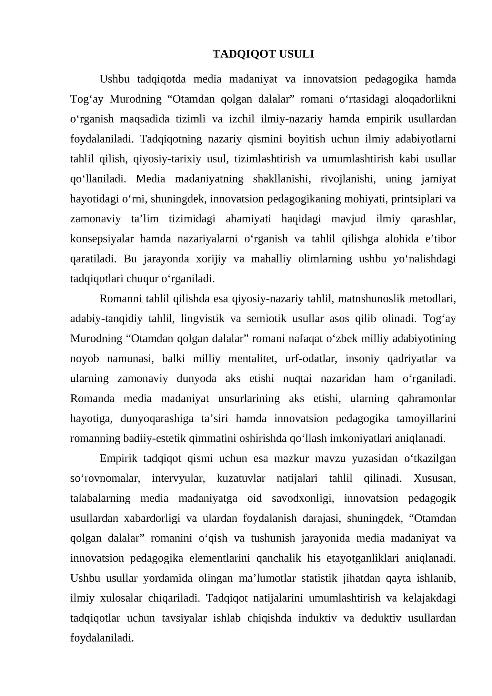 MEDIA MADANIYAT VA INNOVATSION PEDAGOGIKA 4