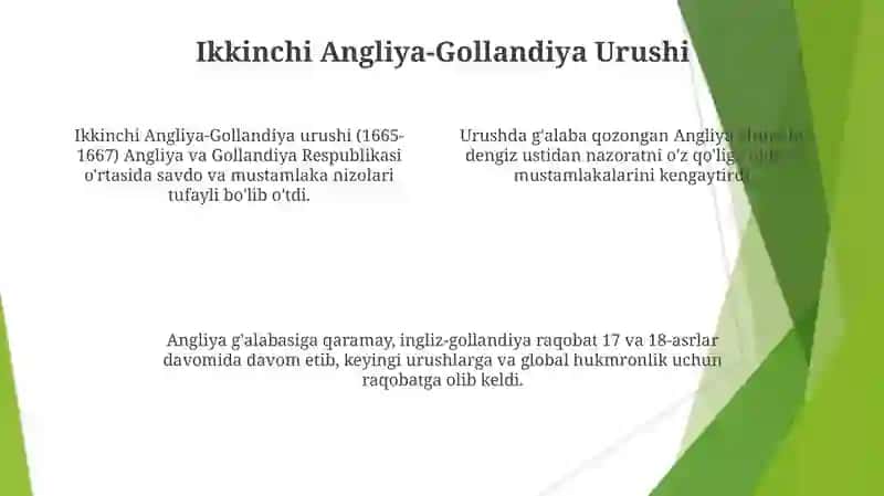 Gollandiya va Angliya raqobati 4