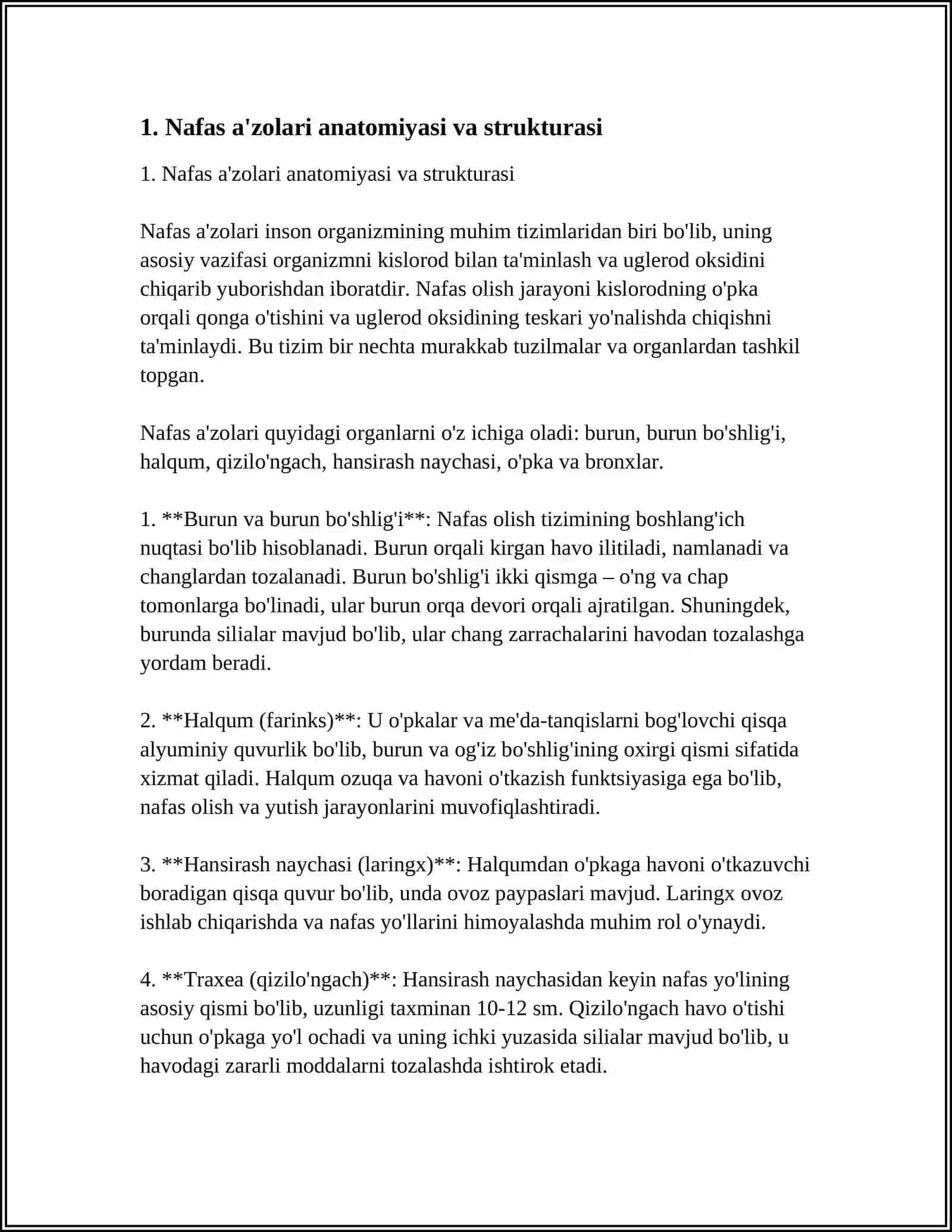 Nafas Fiziologiyasi 4