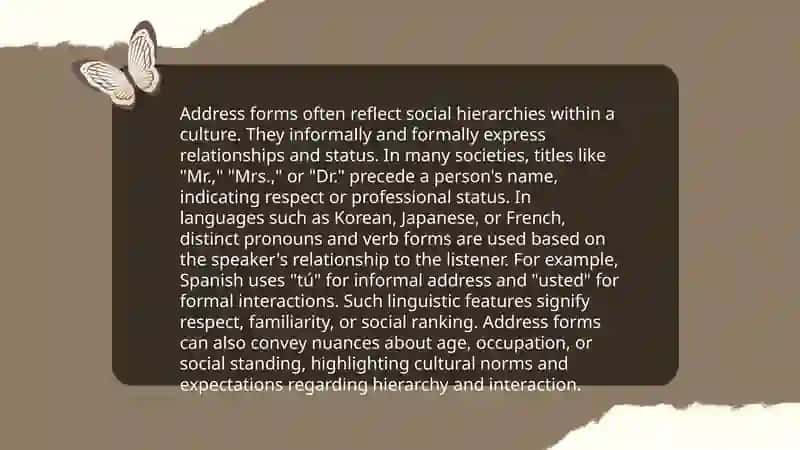Understanding Addressing in language teaching 4