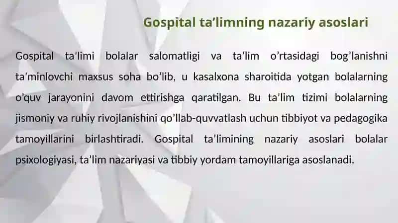 Gospitalmuhitdadarso'tishningdidaktikxususiyatlari 4