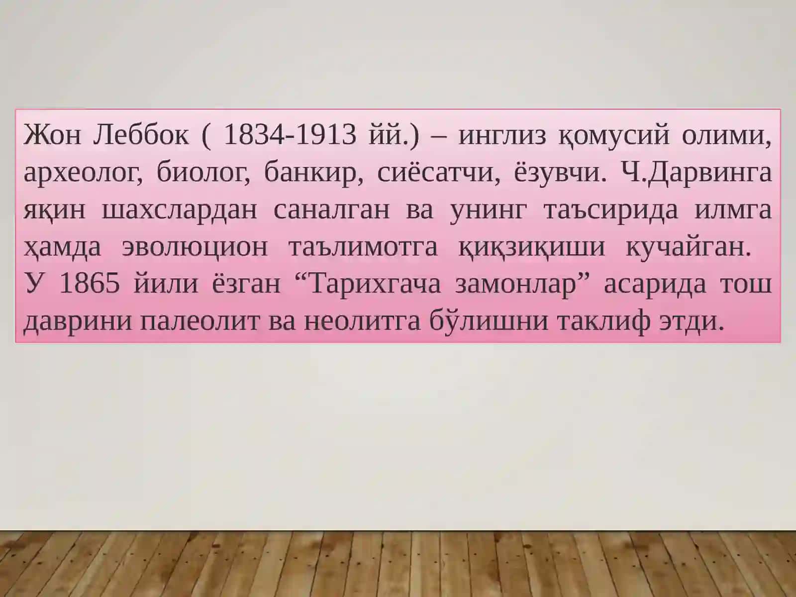 ПАЛЕОЛИТ (Тош асри) 4