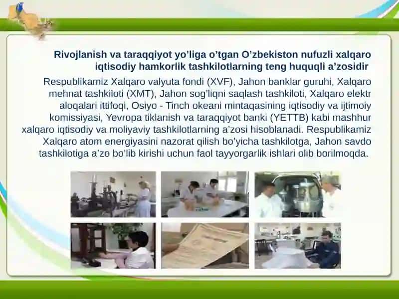 Tashqiiqtisodiy faoliyat 4