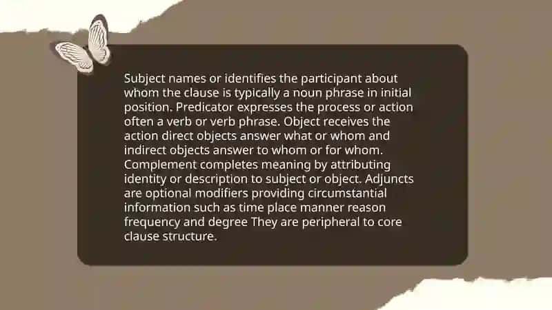 The Structure and Function of the Sentence in English 4