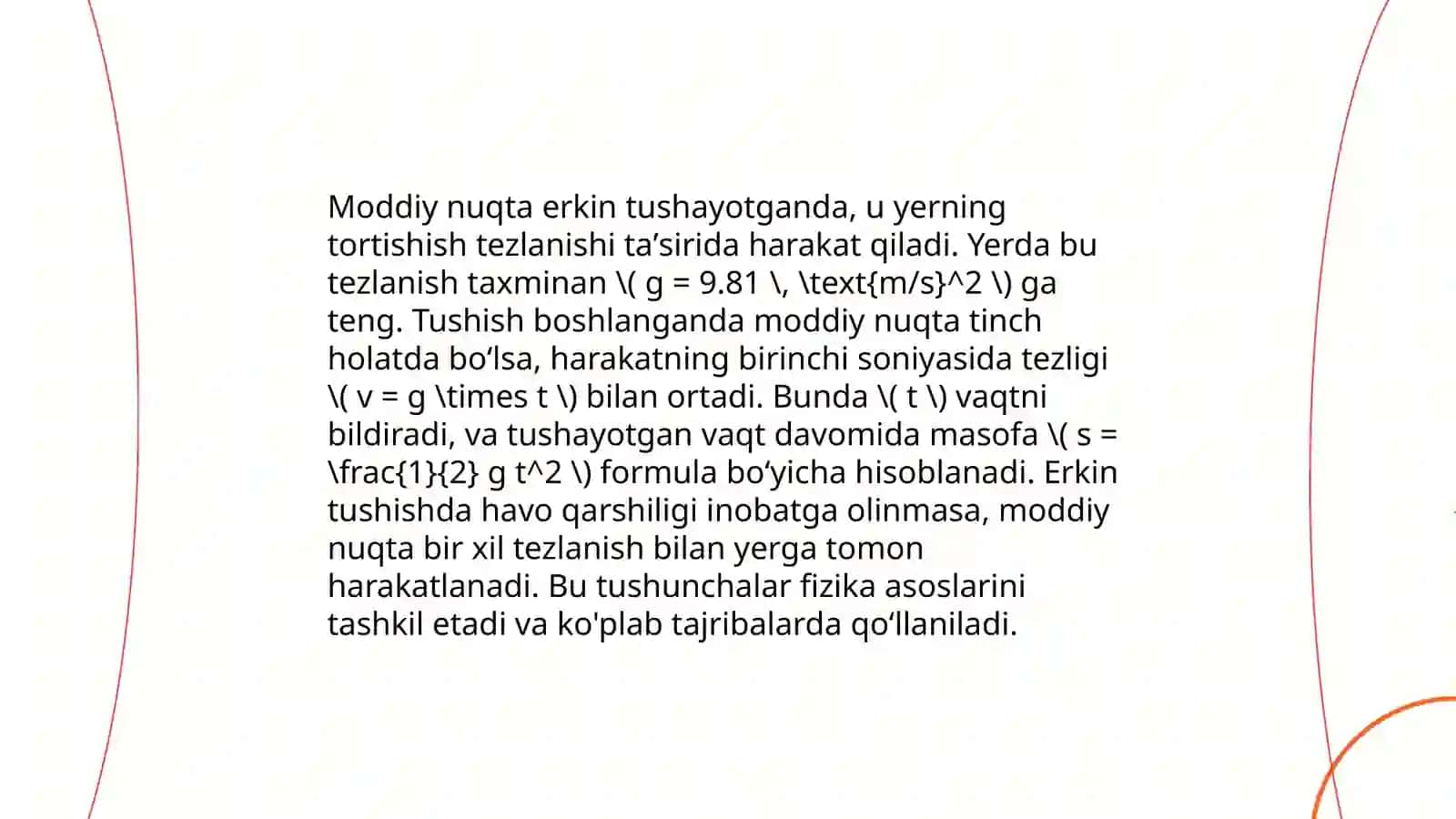 Moddiy nuqta dinamikasining 2asosiy masalasi 4