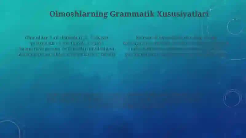 Olmoshlar: Ta'rif va Turlari 4