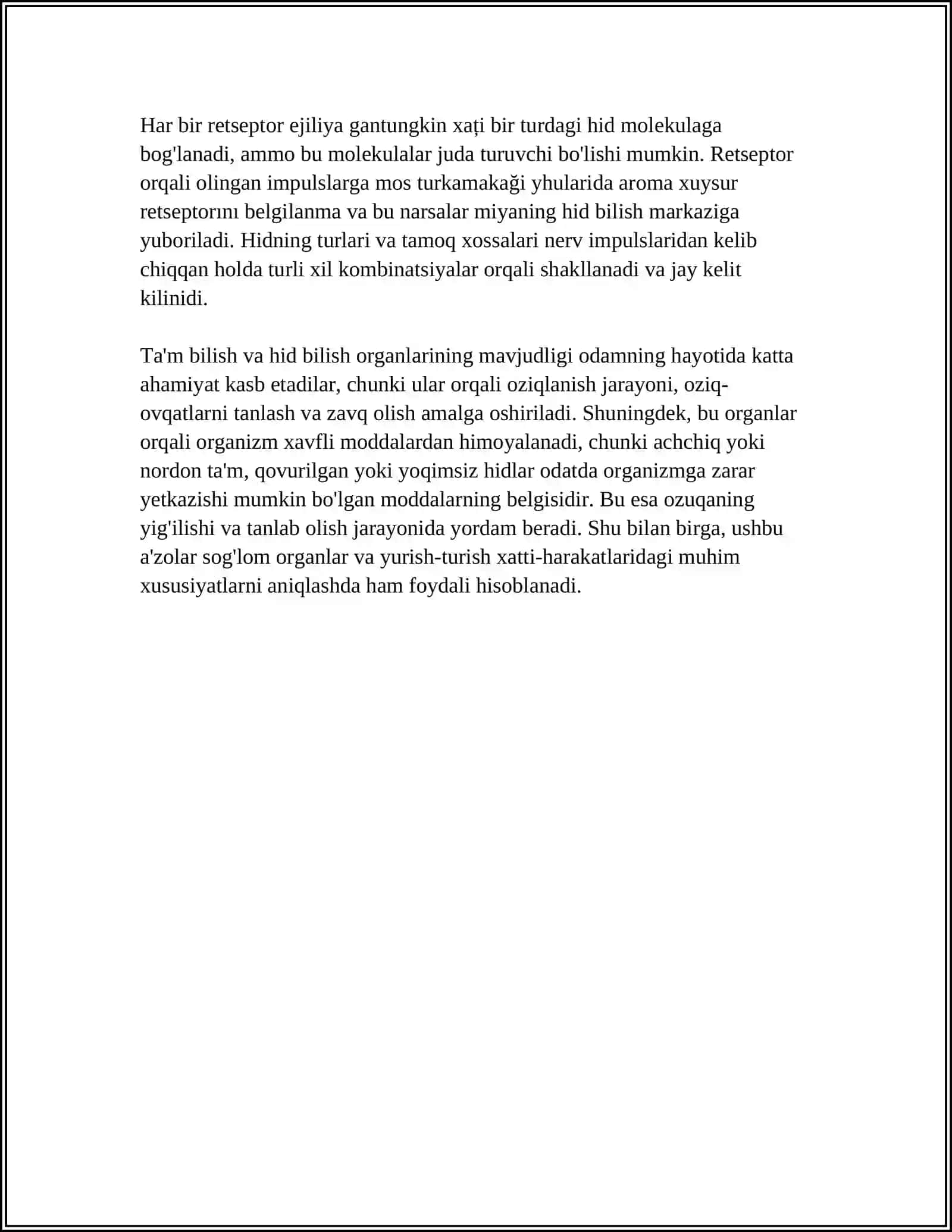 TA'M BILISH VA HID BILISH A'ZOLARINING FUNKSIONAL ANATOMIYASI 4