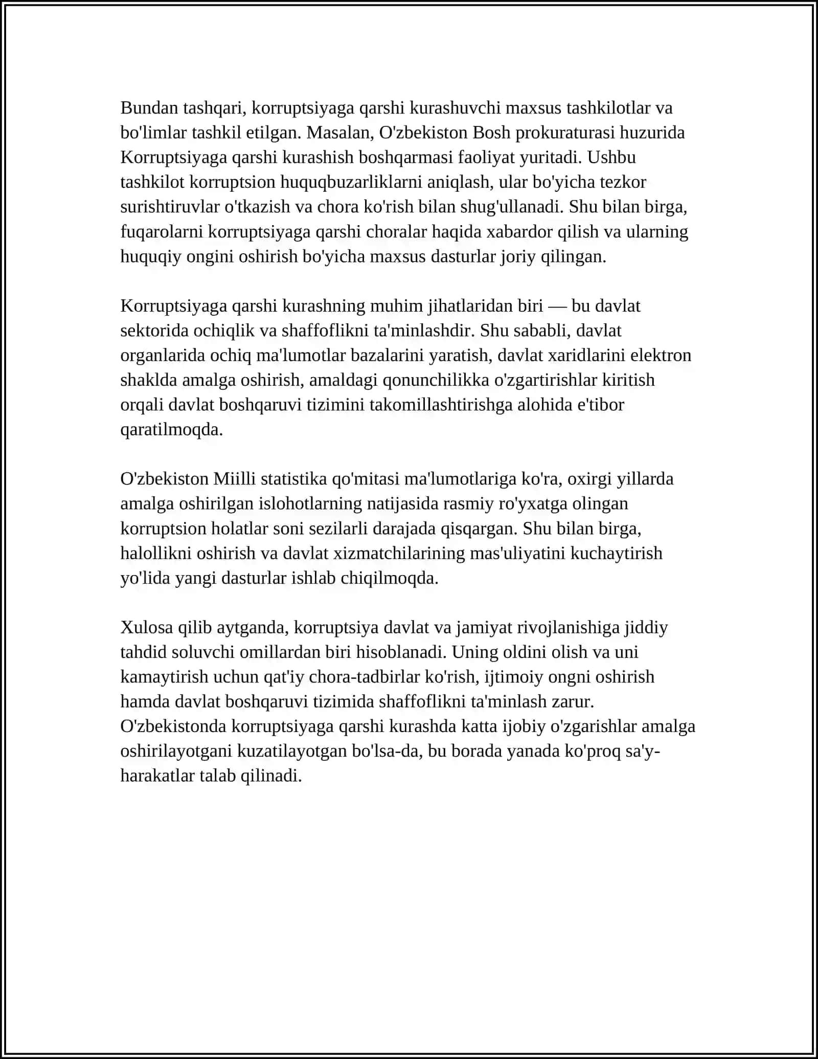 KORRUPSIYANING MOHIYATI VA UNING OQIBATLARI 4