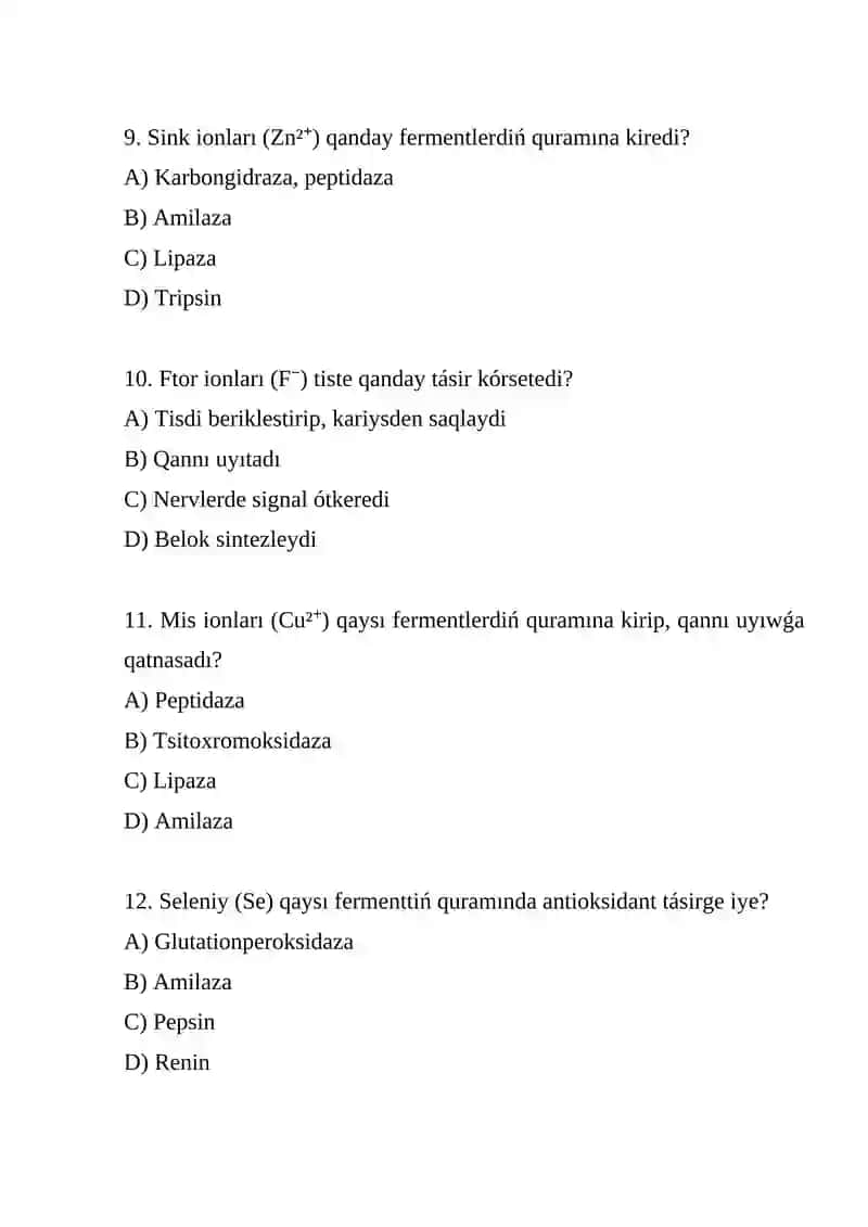 Anorganikalıq ionlar 4