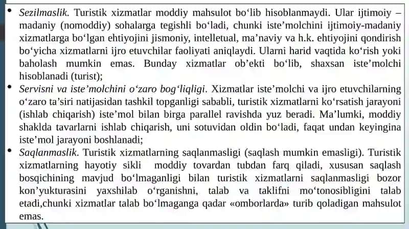 Turistik xizmatlar 4