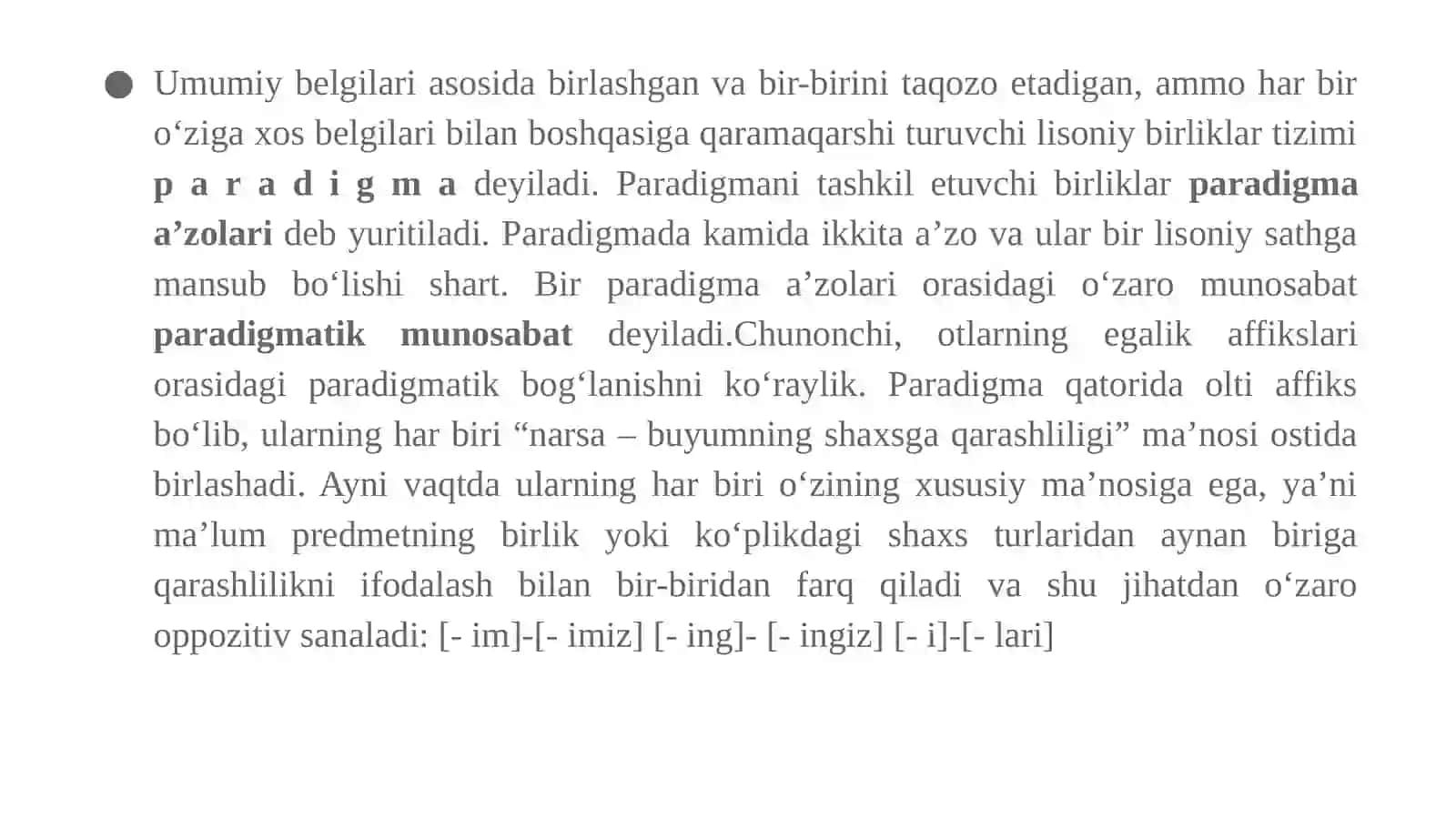 Til birliklari o‘rtasidagi munosabatlar 4