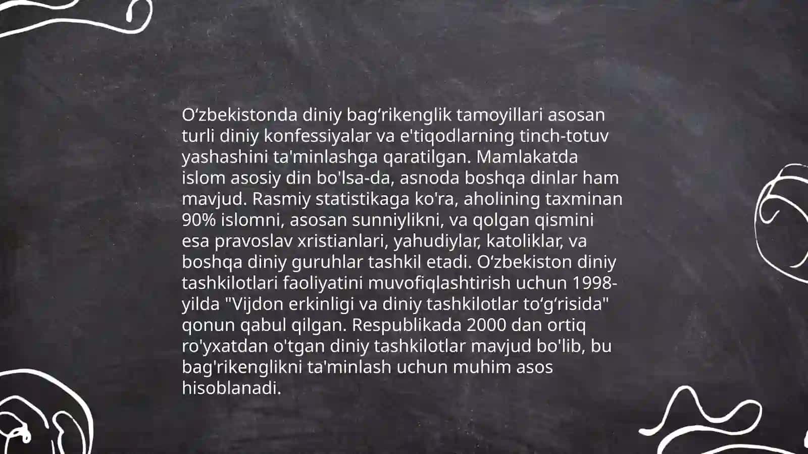 Oʻzbekistonda konfessilararo diniy bagʻrikenglikning tarixiy tajribasi 4