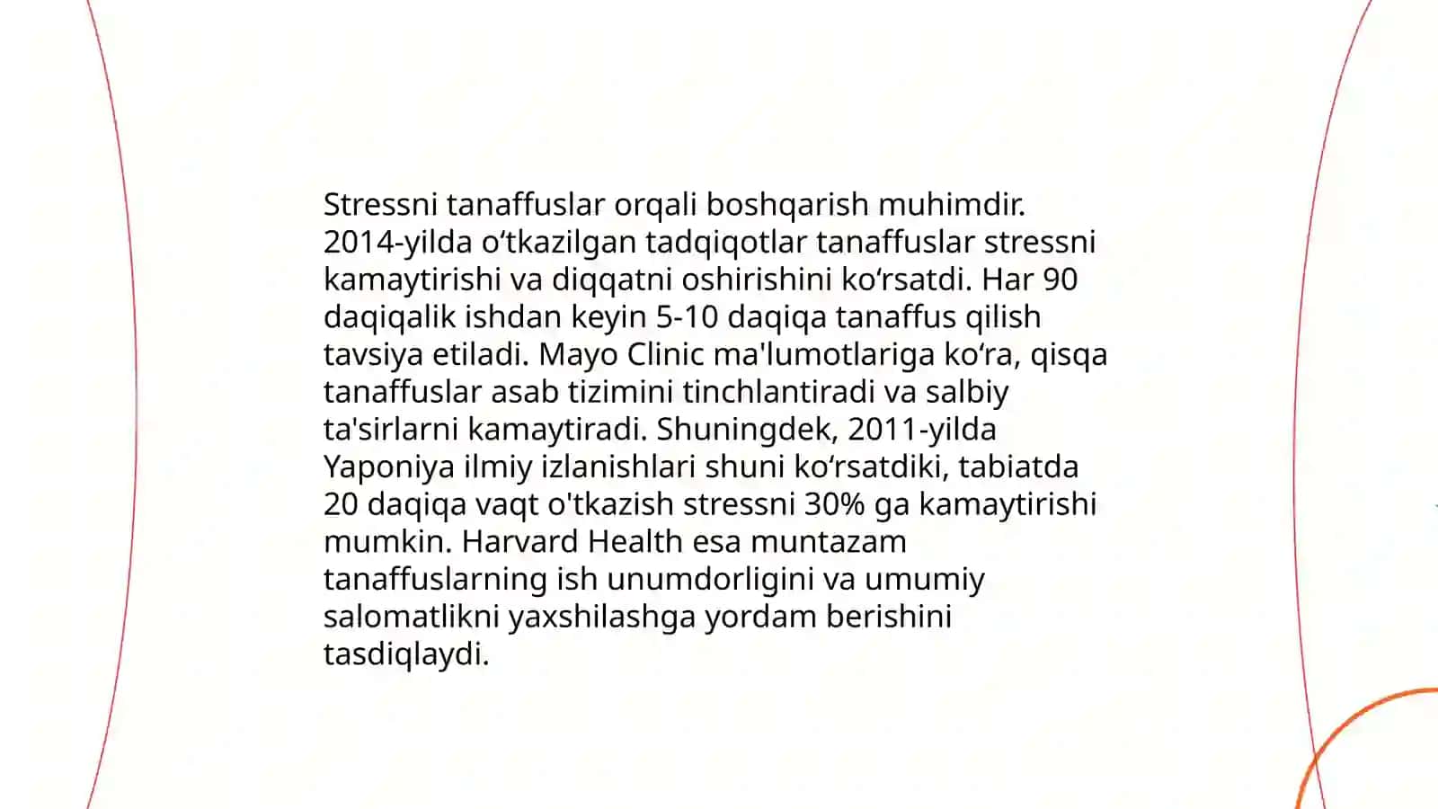 Nizo va sterssni boshqarish 4