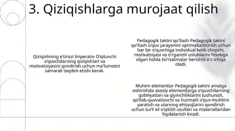 Pedagogik Taktni Qo‘Llash Shartlari 4