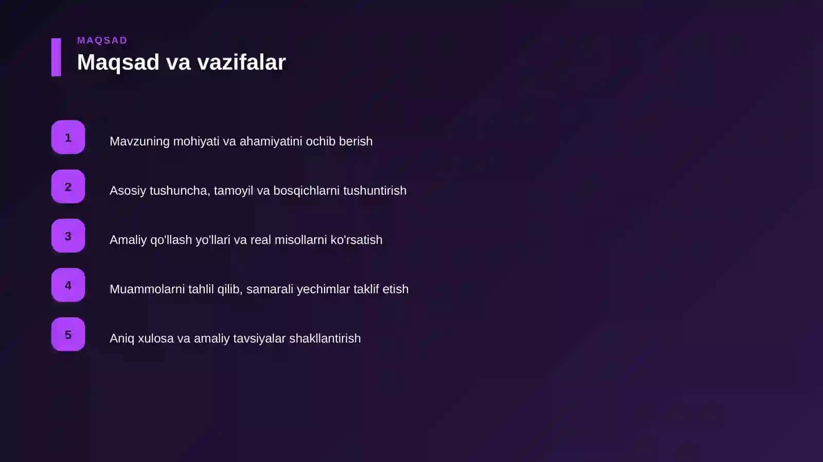 MVP yaratish — to'liq qo'llanma 4