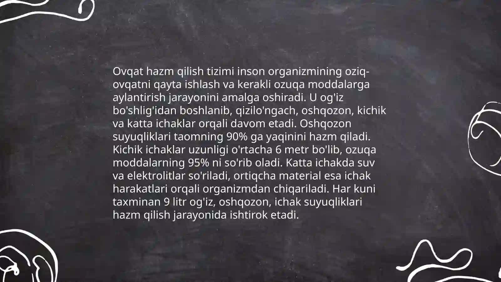Ovqat Hazm Qilish Tizimi 4
