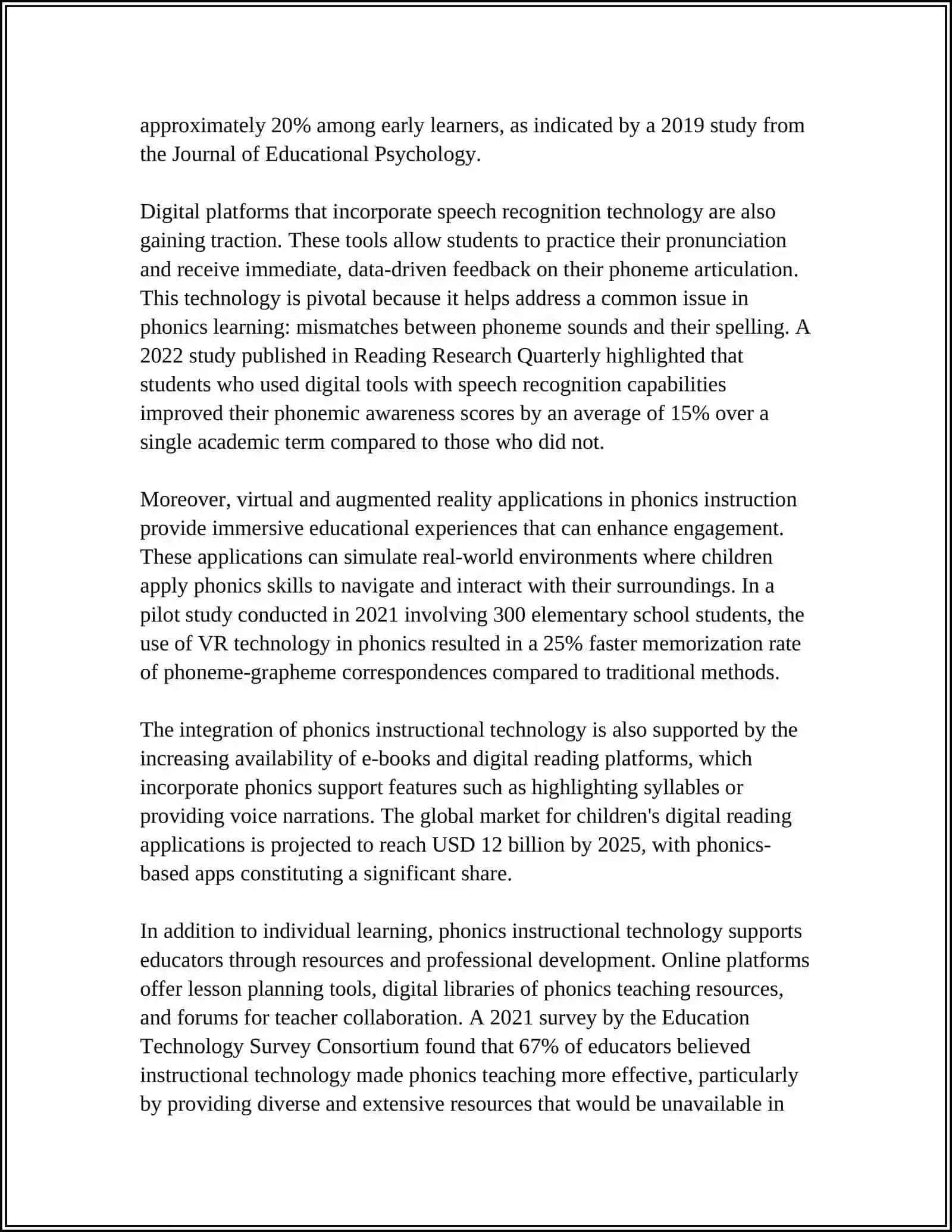 Technologies of Teaching Reading 4