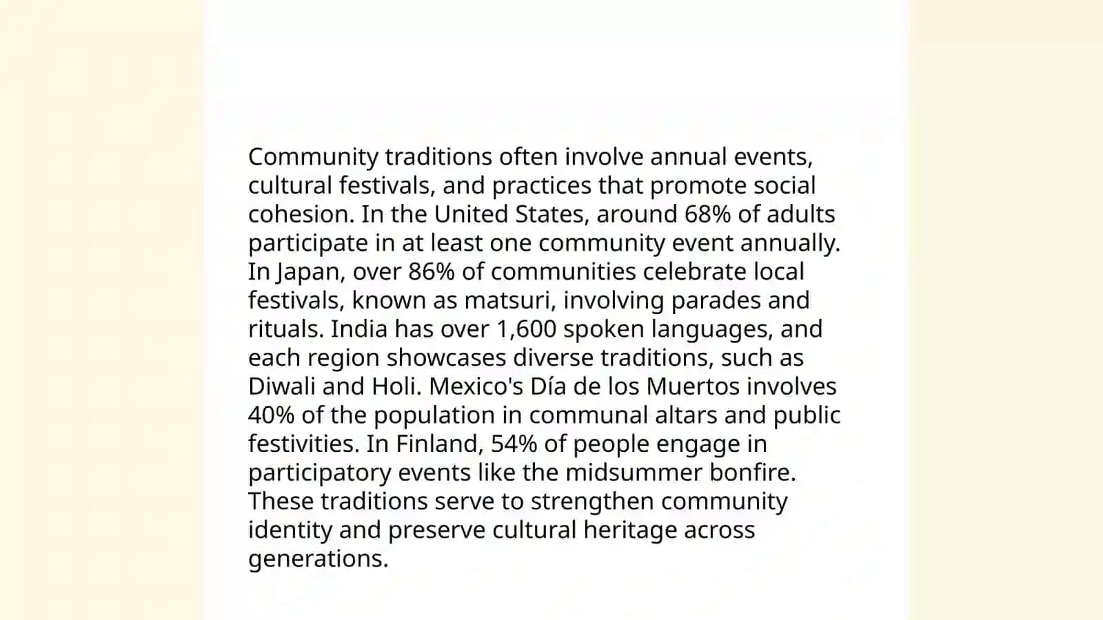 Culture and Community in Everyday Discourse 4