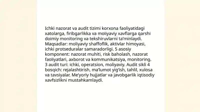 Moliyaviy barqarorlik va likvidlikni ta'minlash 4