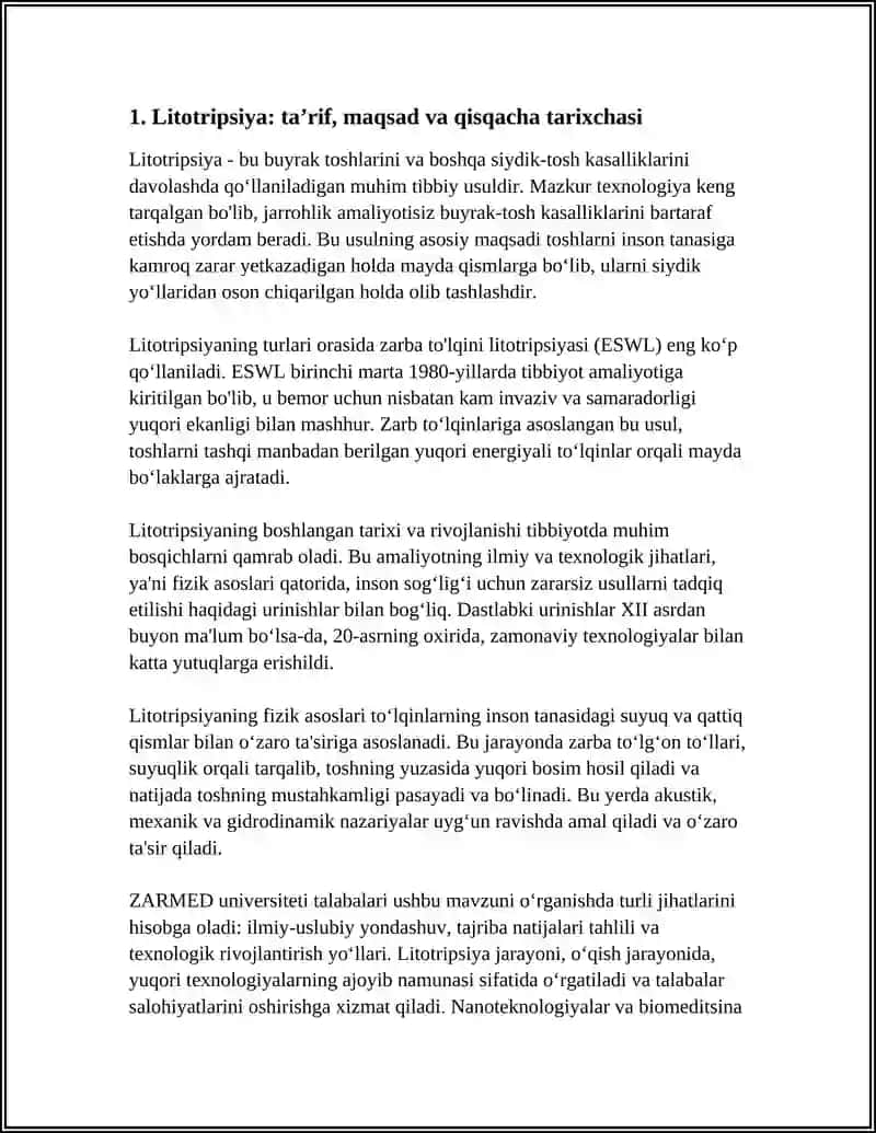 Litotripsyani Fizik Asoslari 4