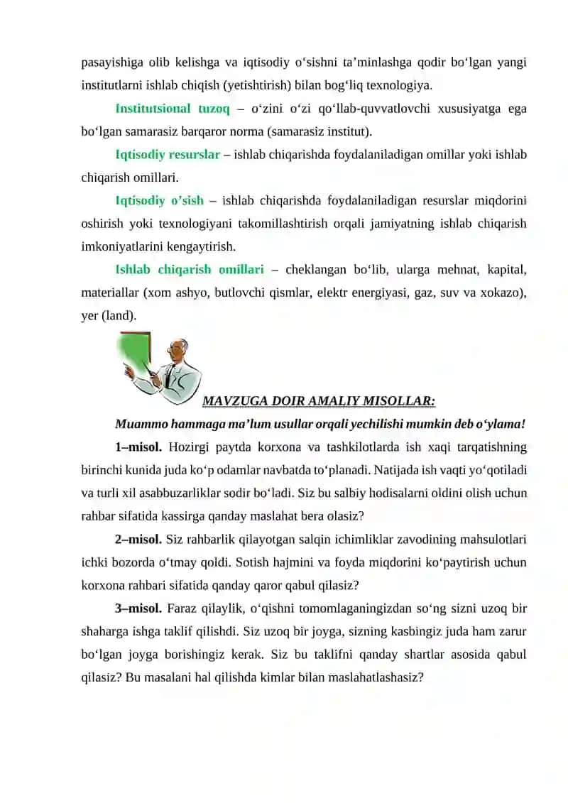 Institutsional iqtisodiyot 4