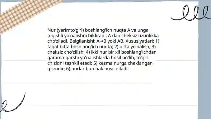 To'g'ri chiziq 4