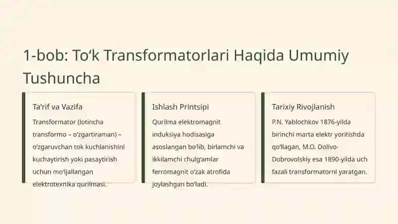 To‘k Transformatorlari 4