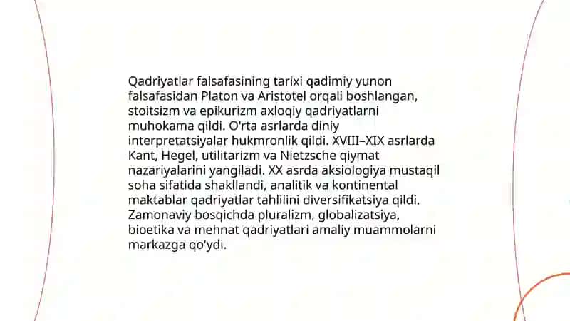 Qadriyatlar falsafasi 4