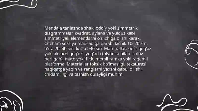 Mandolaterapiya-mandaladan foydalangan holda davolash 4