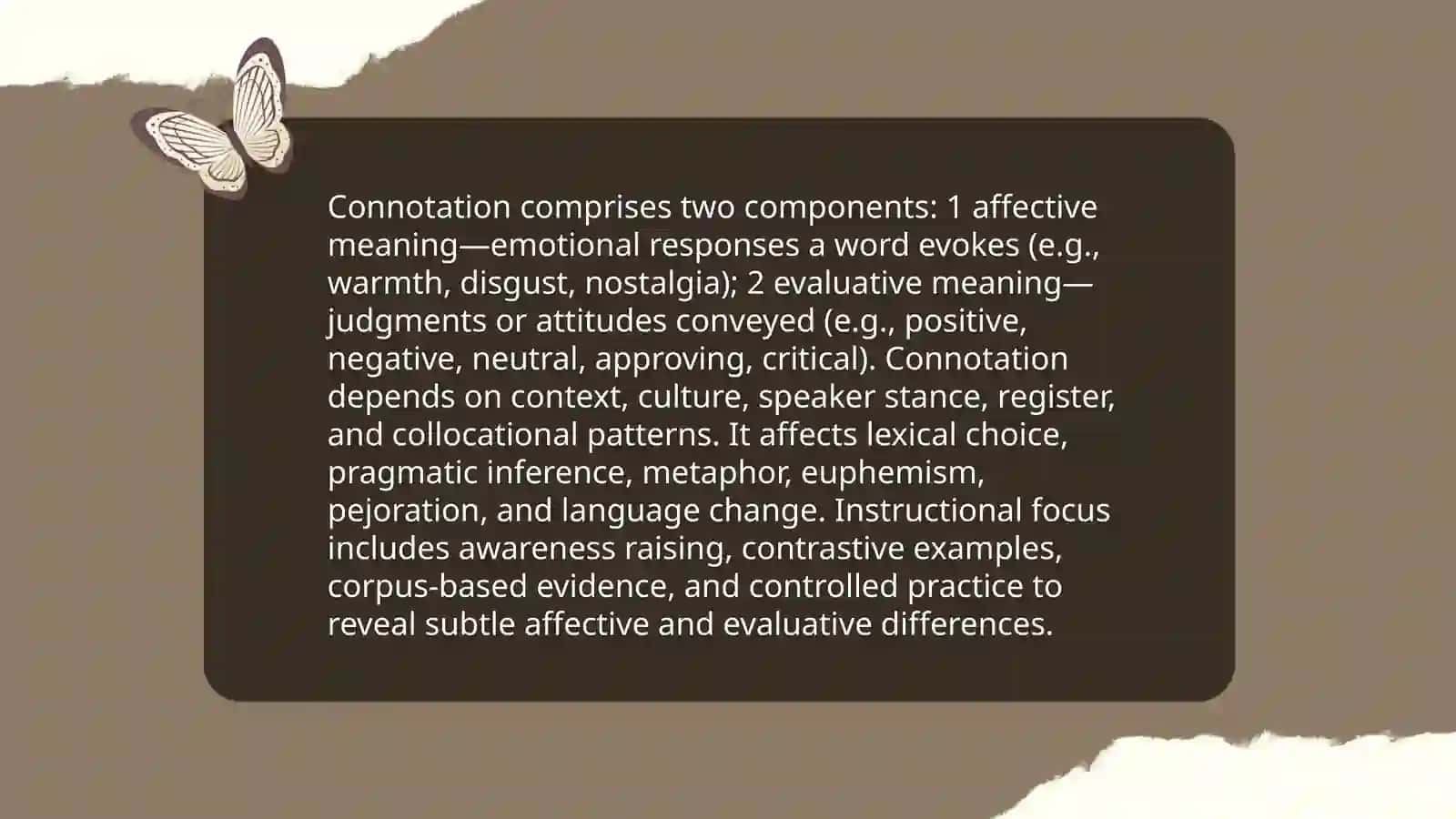 Types and Components of Word Meaning 4